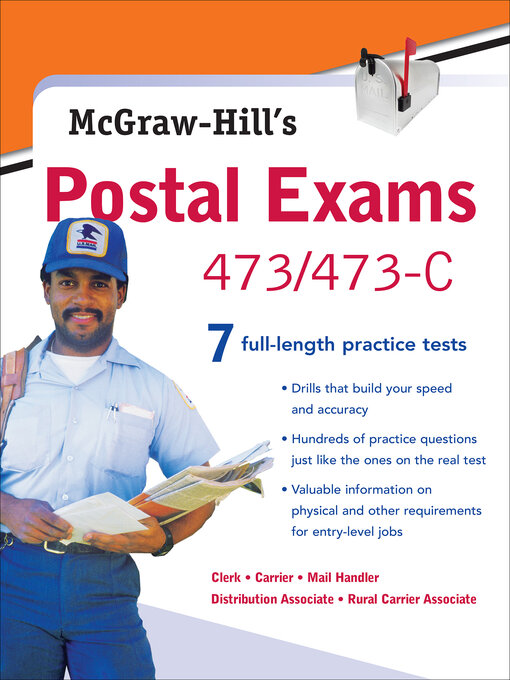 Title details for McGraw-Hill's Postal Exams 473/473C by Mark Alan Stewart - Available